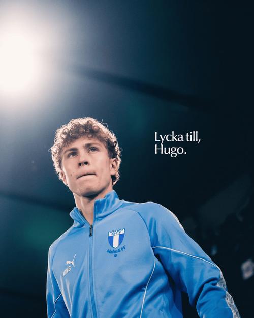 官方：马尔默中场胡戈-博林离队，加盟门兴格拉德巴赫